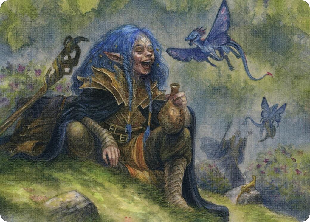 Image for Feywild Trickster Art Card (70) (Art Series: Adventures in the Forgotten Realms) - Magic: The Gathering