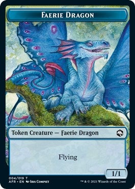 Image for Faerie Dragon Token (4) (Adventures in the Forgotten Realms) - Magic: The Gathering