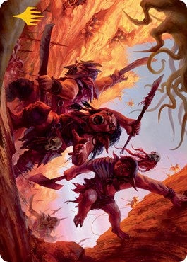 Image for Goblin Art Card (Gold-Stamped) (24) (Art Series: Adventures in the Forgotten Realms) - Magic: The Gathering