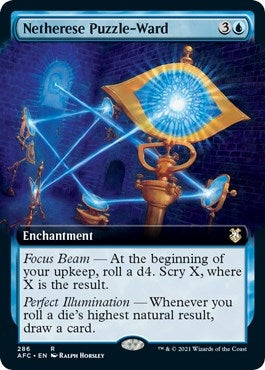 Image for Netherese Puzzle-Ward (Extended Art) (286) (Commander: Adventures in the Forgotten Realms) - Magic: The Gathering