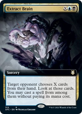 Image for Extract Brain (Extended Art) (315) (Commander: Adventures in the Forgotten Realms) - Magic: The Gathering