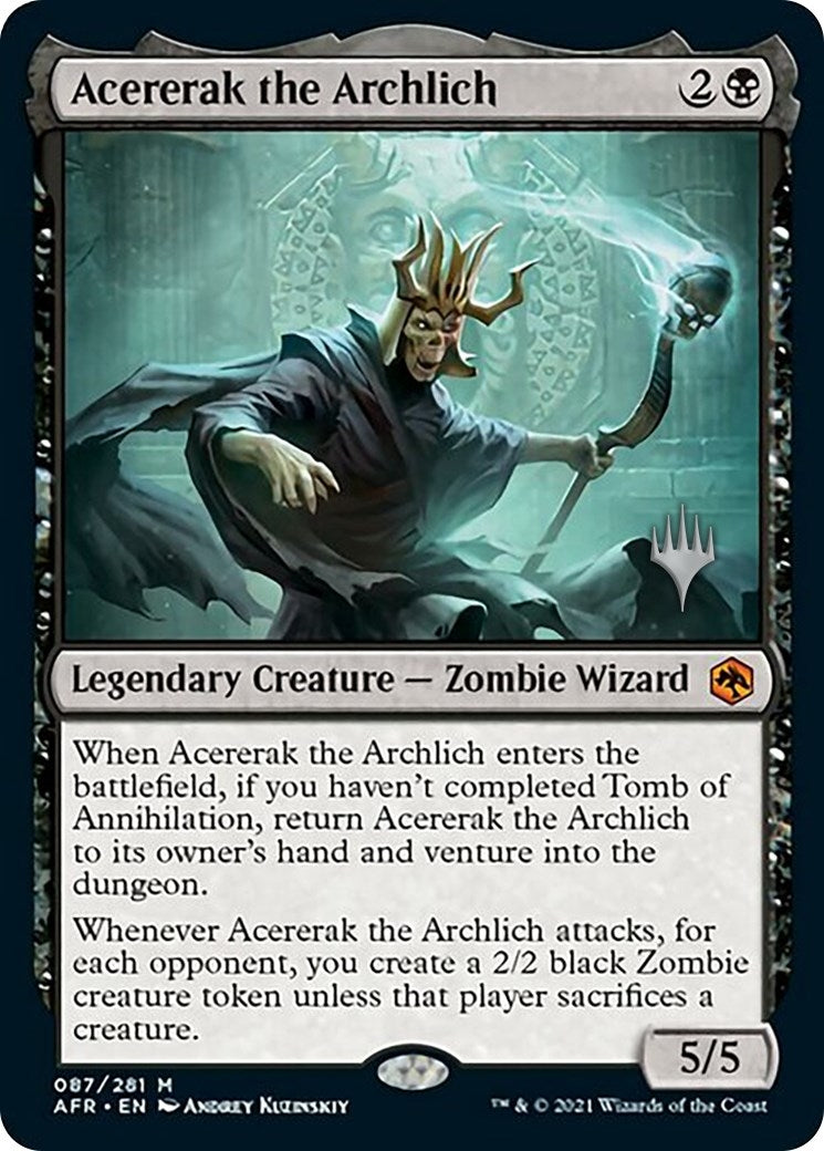 Image for Acererak the Archlich (87) (Promo Pack: Adventures in the Forgotten Realms) - Magic: The Gathering