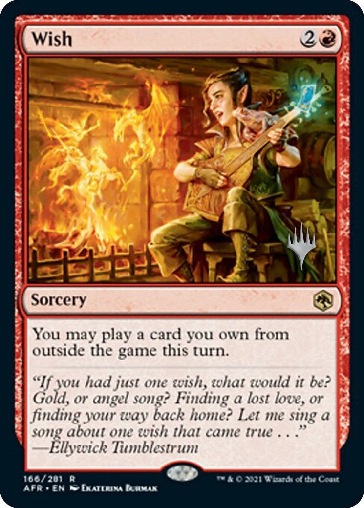 Image for Wish (166) (Promo Pack: Adventures in the Forgotten Realms) - Magic: The Gathering