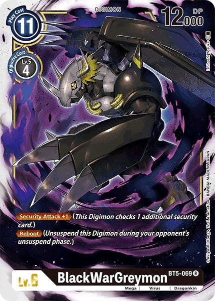 Image for BlackWarGreymon (BT5-069 R) (Battle of Omni) - Digimon Card Game
