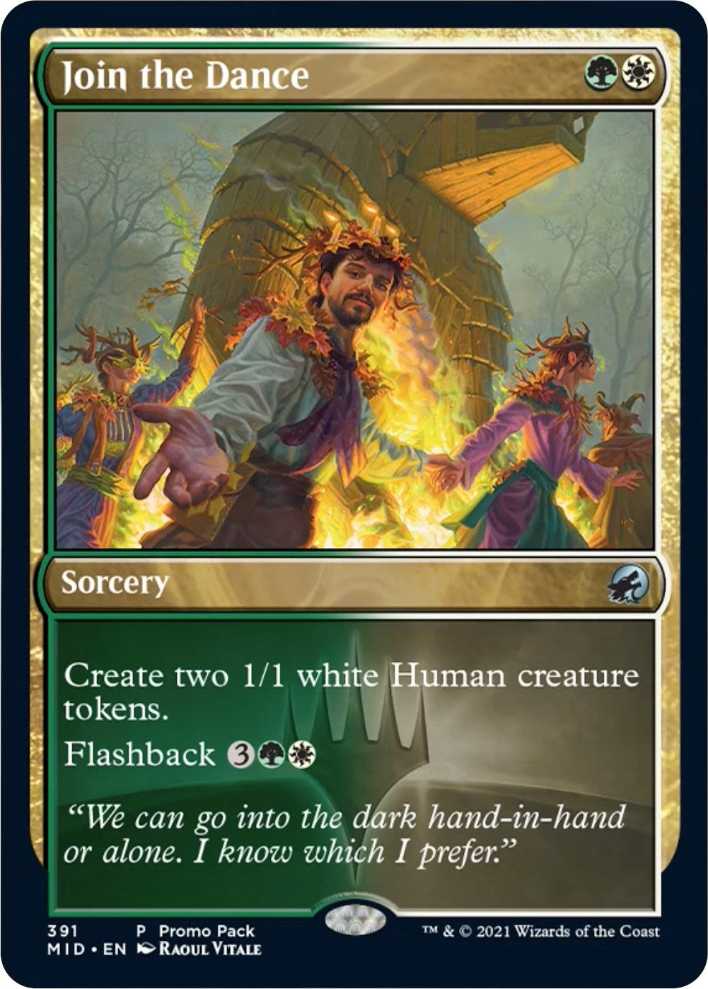 Image for Join the Dance (391) (Promo Pack: Innistrad: Midnight Hunt) - Magic: The Gathering