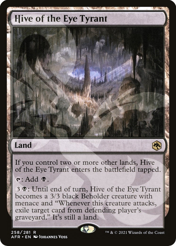 Image for Hive of the Eye Tyrant (258) (AFR Ampersand Promos) - Magic: The Gathering