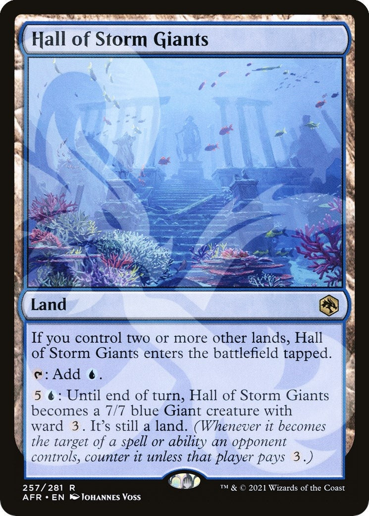 Image for Hall of Storm Giants (257) (AFR Ampersand Promos) - Magic: The Gathering
