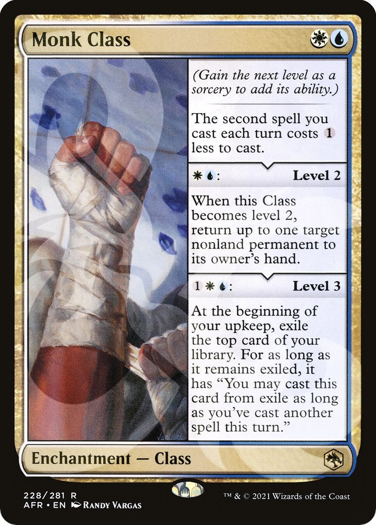 Image for Monk Class (228) (AFR Ampersand Promos) - Magic: The Gathering