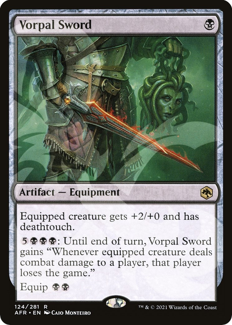 Image for Vorpal Sword (124) (AFR Ampersand Promos) - Magic: The Gathering