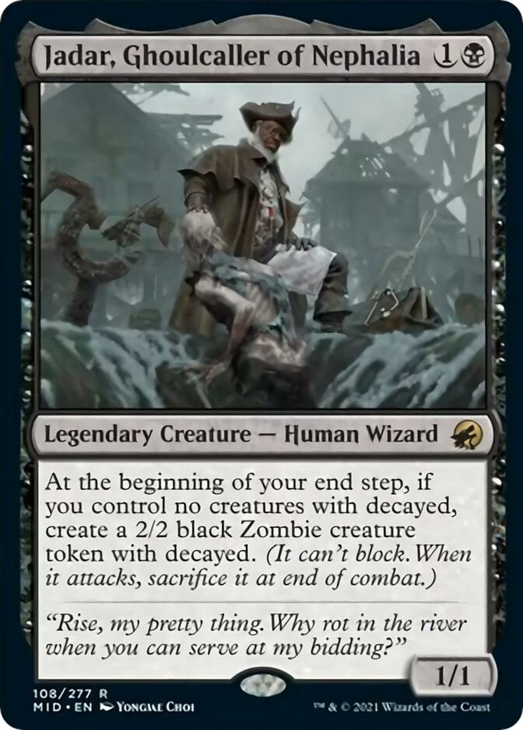 Image for Jadar, Ghoulcaller of Nephalia (108) (Innistrad: Midnight Hunt) - Magic: The Gathering