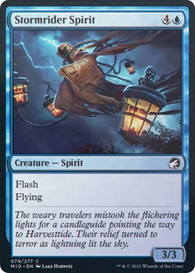 Image for Stormrider Spirit (79) (Innistrad: Midnight Hunt) - Magic: The Gathering