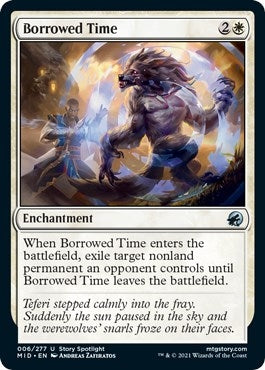 Image for Borrowed Time (6) (Innistrad: Midnight Hunt) - Magic: The Gathering