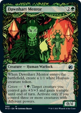 Image for Dawnhart Mentor (Showcase) (300) (Innistrad: Midnight Hunt) - Magic: The Gathering