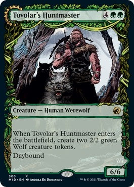 Image for Tovolar's Huntmaster (Showcase) (306) (Innistrad: Midnight Hunt) - Magic: The Gathering