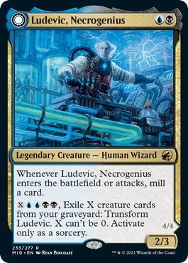 Image for Ludevic, Necrogenius (233) (Innistrad: Midnight Hunt) - Magic: The Gathering