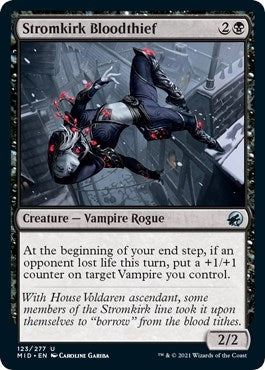 Image for Stromkirk Bloodthief (123) (Innistrad: Midnight Hunt) - Magic: The Gathering