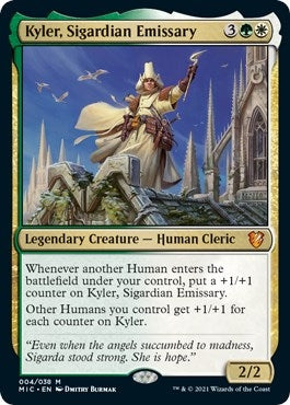 Image for Kyler, Sigardian Emissary (4) (Commander: Innistrad: Midnight Hunt) - Magic: The Gathering