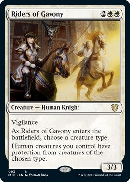 Image for Riders of Gavony (93) (Commander: Innistrad: Midnight Hunt) - Magic: The Gathering