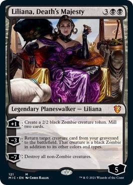 Image for Liliana, Death's Majesty (121) (Commander: Innistrad: Midnight Hunt) - Magic: The Gathering
