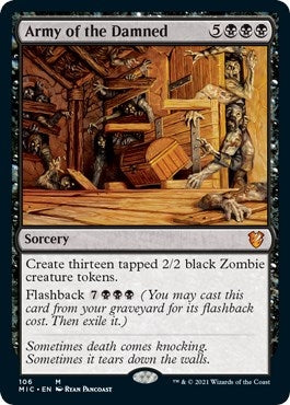 Image for Army of the Damned (106) (Commander: Innistrad: Midnight Hunt) - Magic: The Gathering