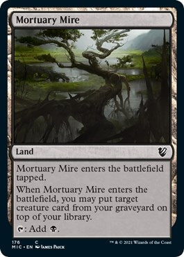 Image for Mortuary Mire (176) (Commander: Innistrad: Midnight Hunt) - Magic: The Gathering