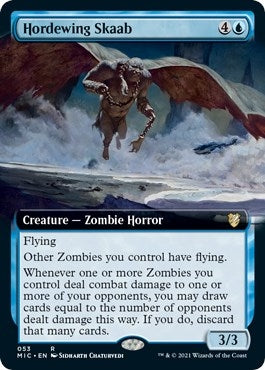 Image for Hordewing Skaab (Extended Art) (53) (Commander: Innistrad: Midnight Hunt) - Magic: The Gathering