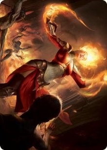 Image for Light Up the Night Art Card (43) (Art Series: Innistrad: Midnight Hunt) - Magic: The Gathering