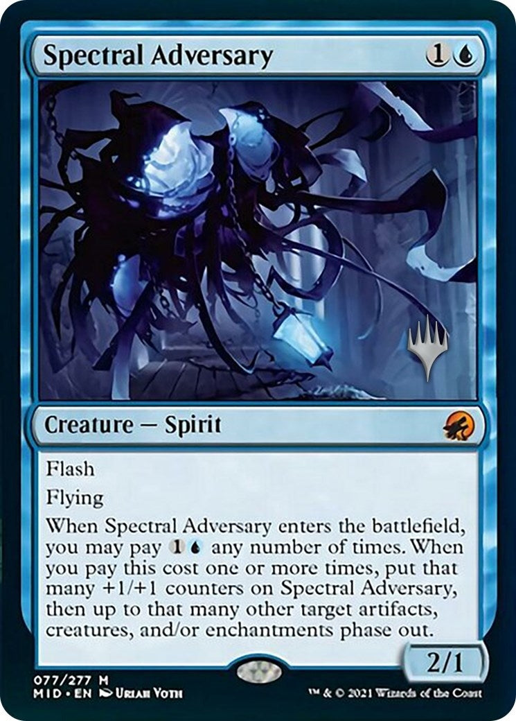Image for Spectral Adversary (77) (Promo Pack: Innistrad: Midnight Hunt) - Magic: The Gathering