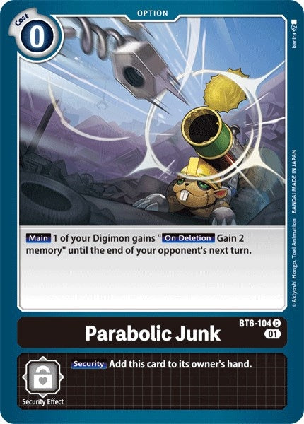 Image for Parabolic Junk (BT6-104 C) (Double Diamond) - Digimon Card Game