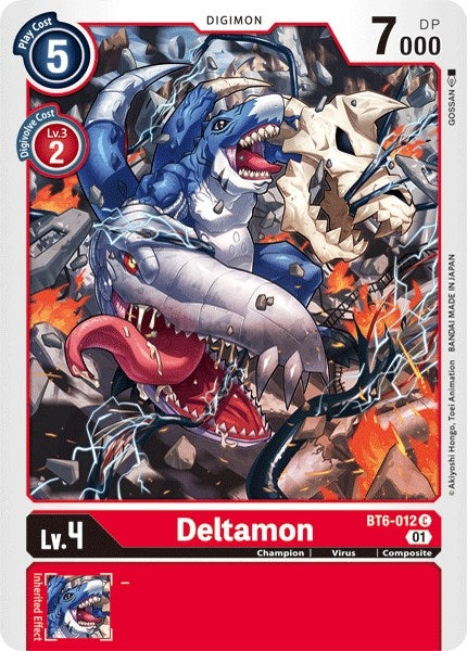 Image for Deltamon (BT6-012 C) (Double Diamond) - Digimon Card Game