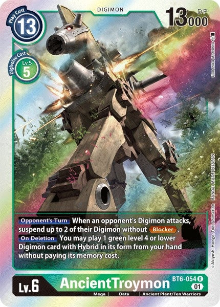 Image for AncientTroymon (BT6-054 R) (Double Diamond) - Digimon Card Game