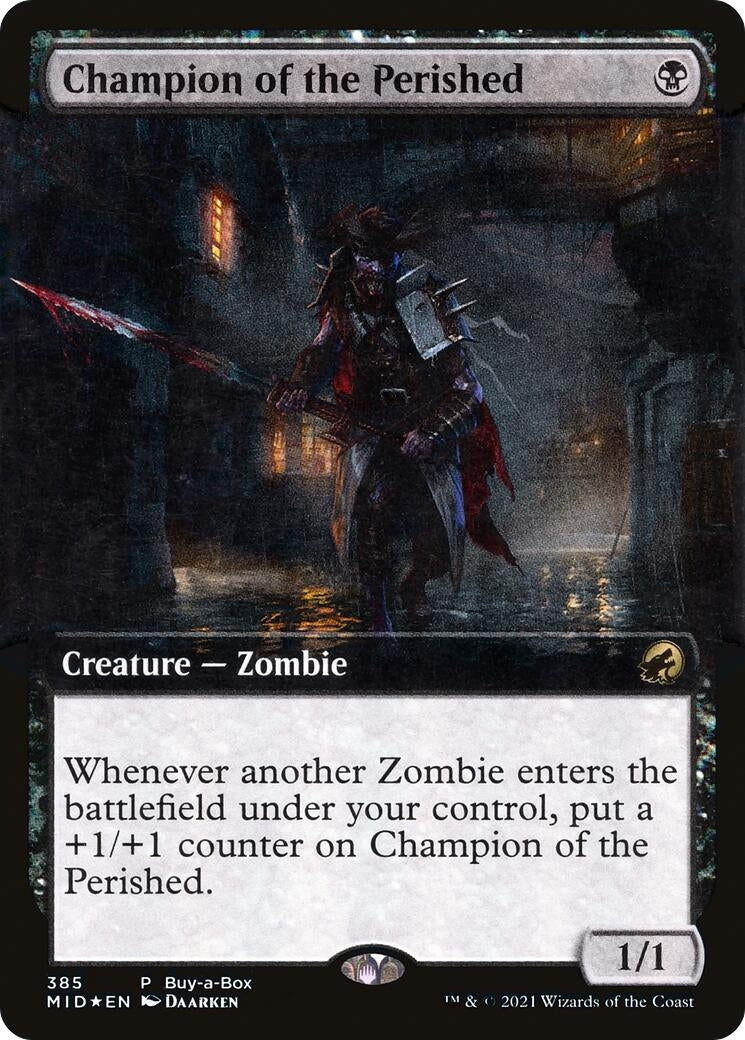 Image for Champion of the Perished (385) (Buy-A-Box Promos) - Magic: The Gathering