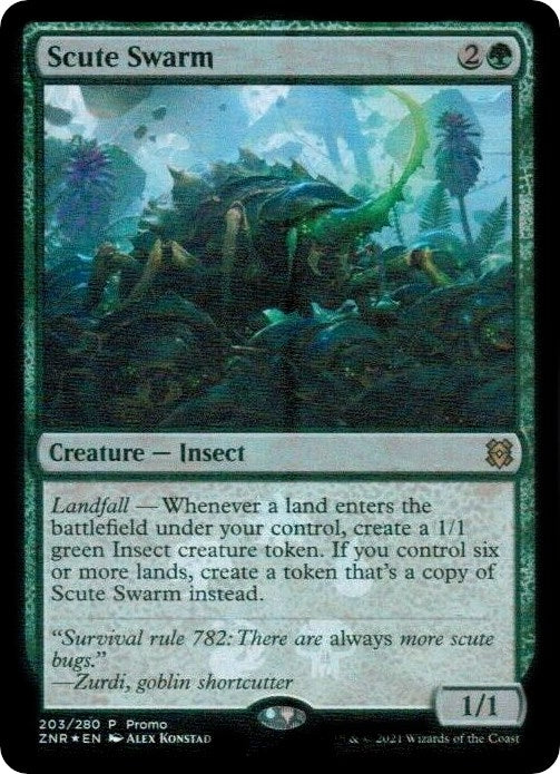 Image for Scute Swarm (203) (Media Promos) - Magic: The Gathering