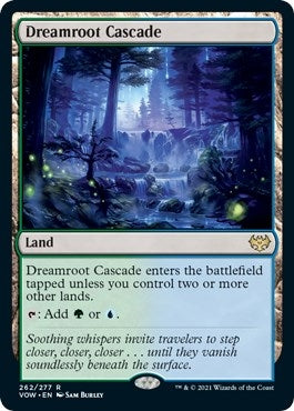 Image for Dreamroot Cascade (262) (Innistrad: Crimson Vow) - Magic: The Gathering