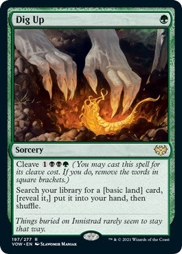 Image for Dig Up (197) (Innistrad: Crimson Vow) - Magic: The Gathering
