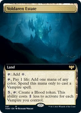 Image for Voldaren Estate (Extended Art) (397) (Innistrad: Crimson Vow) - Magic: The Gathering