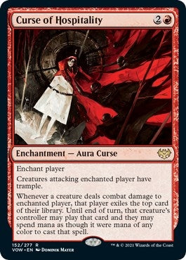 Image for Curse of Hospitality (152) (Innistrad: Crimson Vow) - Magic: The Gathering