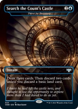 Image for Search the Count's Castle - Thirst for Discovery (333) (Innistrad: Crimson Vow) - Magic: The Gathering