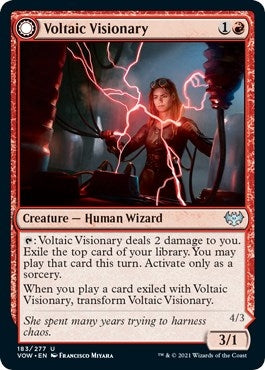 Image for Voltaic Visionary (183) (Innistrad: Crimson Vow) - Magic: The Gathering
