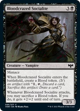 Image for Bloodcrazed Socialite (96) (Innistrad: Crimson Vow) - Magic: The Gathering