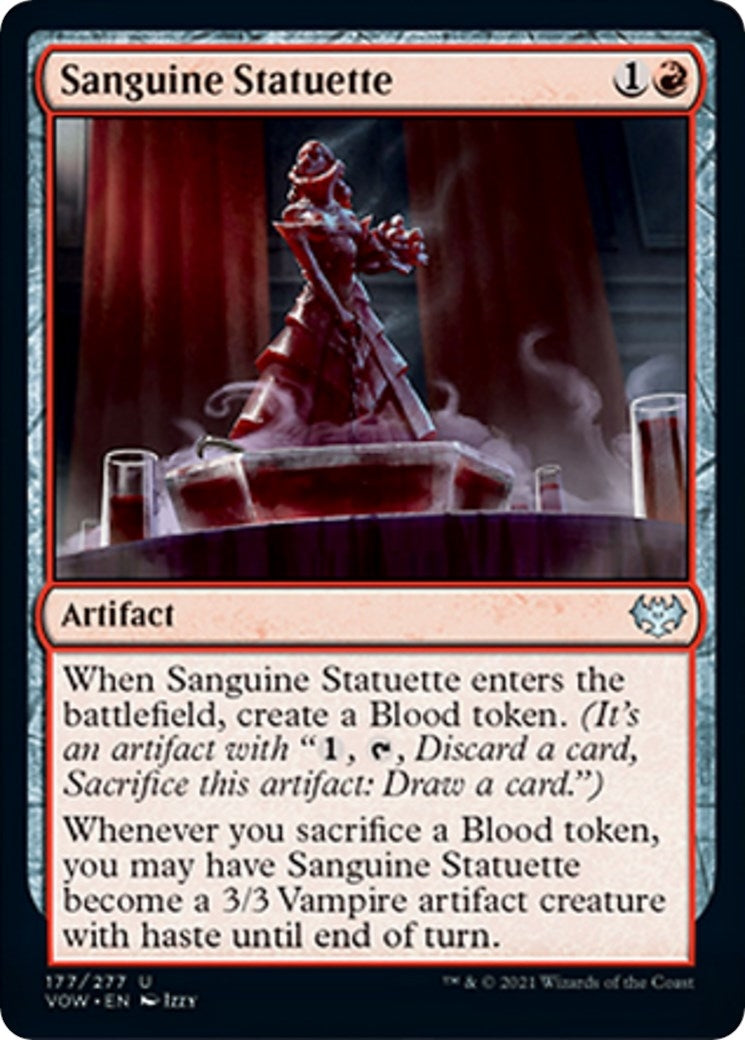 Image for Sanguine Statuette (177) (Innistrad: Crimson Vow) - Magic: The Gathering