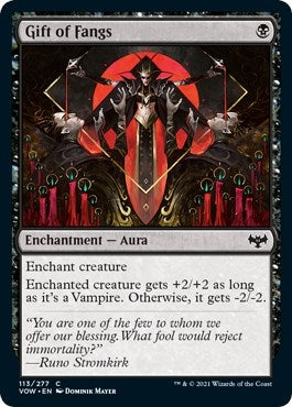 Image for Gift of Fangs (113) (Innistrad: Crimson Vow) - Magic: The Gathering