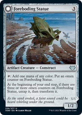 Image for Foreboding Statue (256) (Innistrad: Crimson Vow) - Magic: The Gathering
