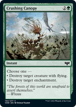 Image for Crushing Canopy (194) (Innistrad: Crimson Vow) - Magic: The Gathering