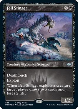 Image for Fell Stinger (406) (Play Promos) - Magic: The Gathering