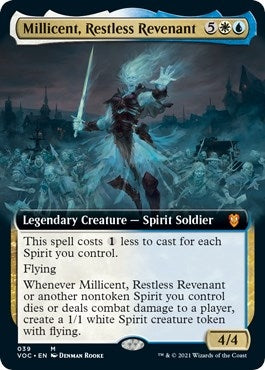 Image for Millicent, Restless Revenant (Extended Art) (39) (Commander: Innistrad: Crimson Vow) - Magic: The Gathering
