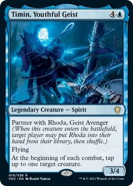 Image for Timin, Youthful Geist (16) (Commander: Innistrad: Crimson Vow) - Magic: The Gathering