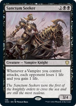 Image for Sanctum Seeker (136) (Commander: Innistrad: Crimson Vow) - Magic: The Gathering