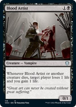 Image for Blood Artist (119) (Commander: Innistrad: Crimson Vow) - Magic: The Gathering