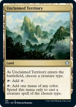 Image for Unclaimed Territory (188) (Commander: Innistrad: Crimson Vow) - Magic: The Gathering
